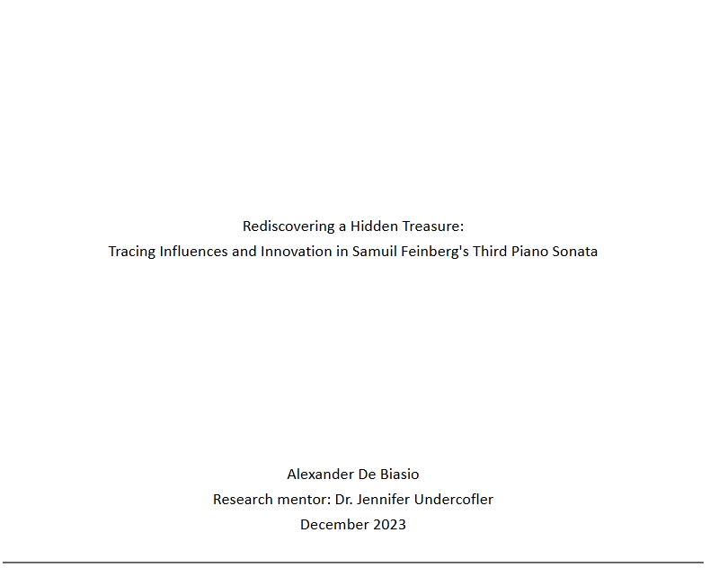 Screenshot of the Feinberg Sonata paper